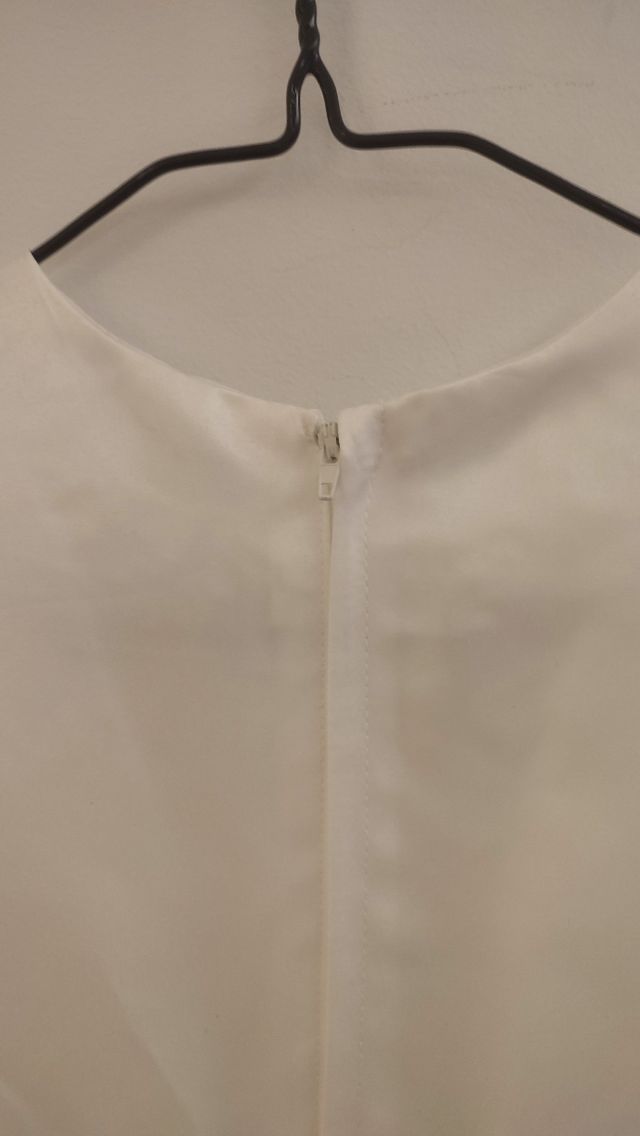 Vestido de fiesta/comunión niña blanco 6-7 años