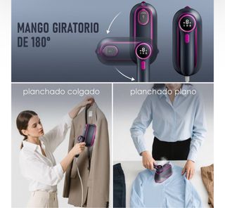 NUEVA Plancha Vertical Vapor 2 en 1