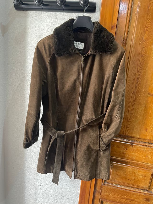 Abrigo de piel mujer