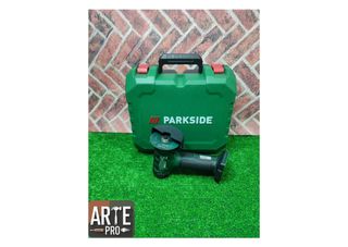 Amoladora angular Parkside + batería 4Ah