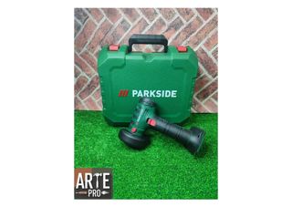 Amoladora angular Parkside + batería 4Ah