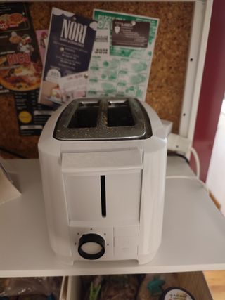 Tostadora blanca Moulinex