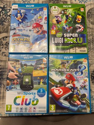 Pacchetto 4 giochi per Wii U
