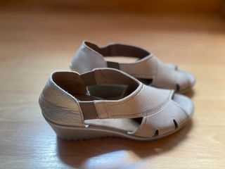Sandalias 24h Mujer Talla 39 Beige/Oro