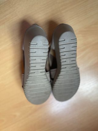 Sandalias 24h Mujer Talla 39 Beige/Oro