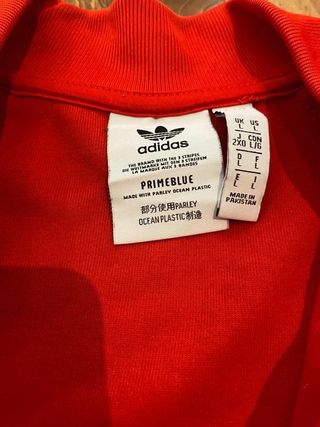 Sudadera Adidas Roja Talla L