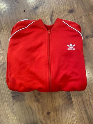 Sudadera Adidas Roja Talla L