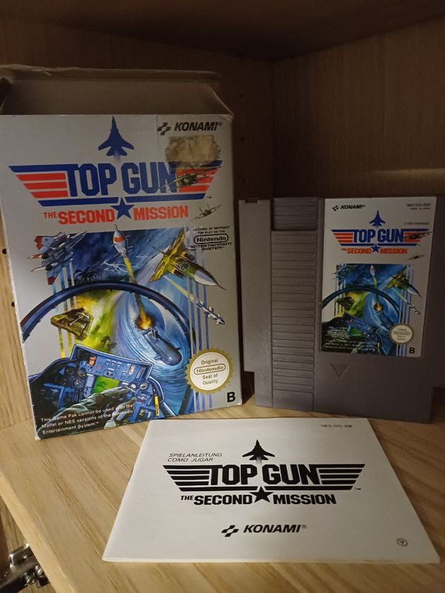 Top Gun 2: The Second Mission NES Konami