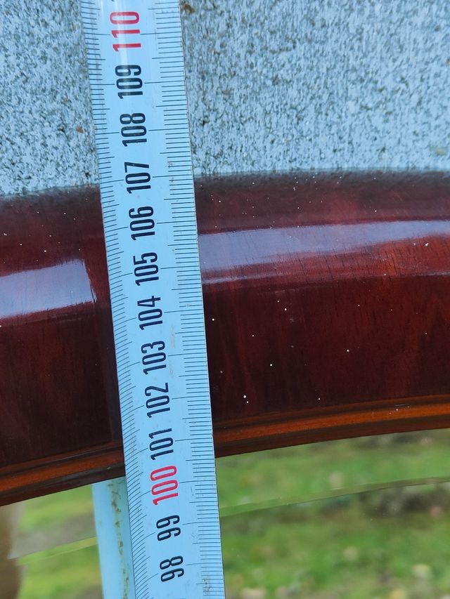 Espejo madera maciza clásico, cuadrado