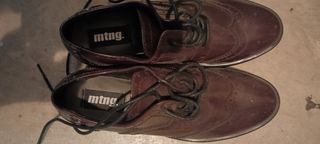 Zapatos mtng marrones chica