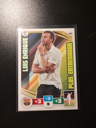 Luis Enrique Plus Entrenador Adrenalyn