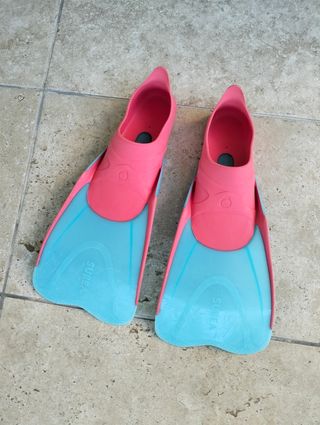 Aletas natación niño SUBEA hasta 34