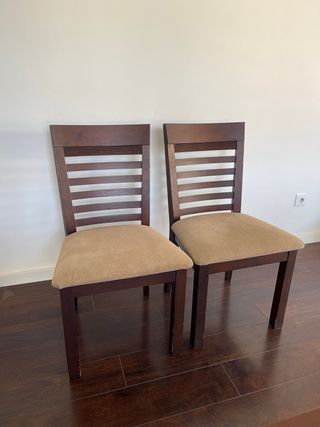 6 Sillas de Comedor Madera