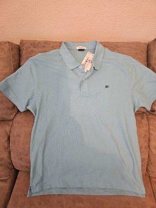 Polo Pedro del Hierro Azul Talla XL
