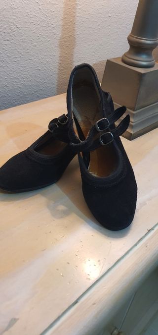 Zapatos Flamenco Negros Talla 35