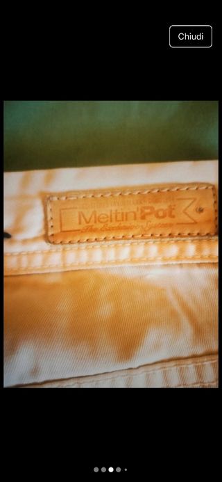 Bermuda Uomo Meltin'Pot Bianco