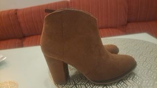 Botines marrones Bershka