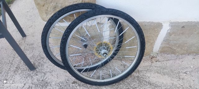 Llanta y neumático de bicicleta 24 x 1,75