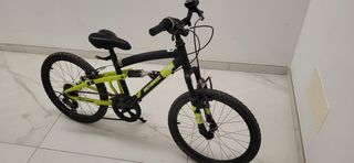 Bici infantil 20 pulgadas doble suspensión 
