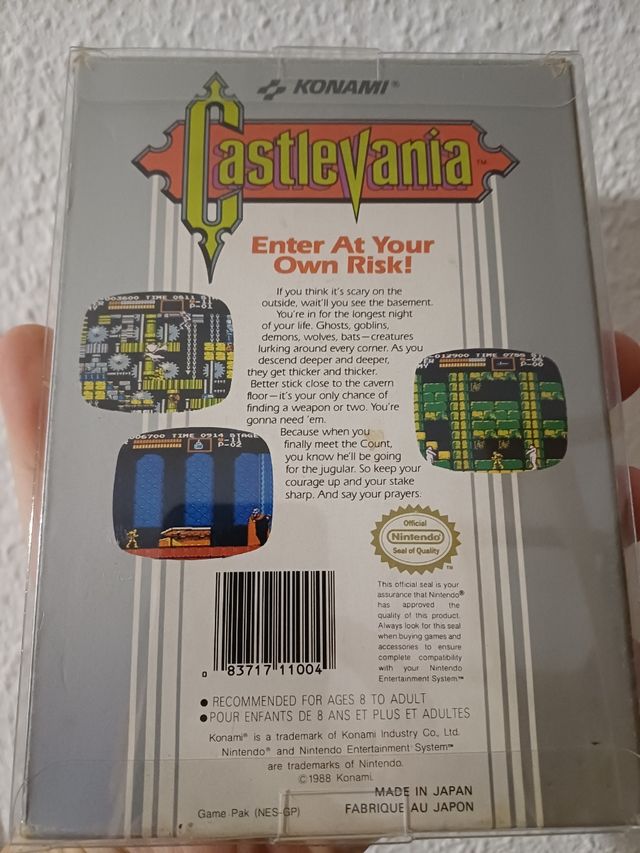 Castlevania NES Konami