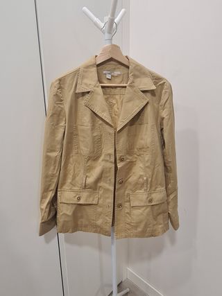 Chaqueta Zara Beige Talla L