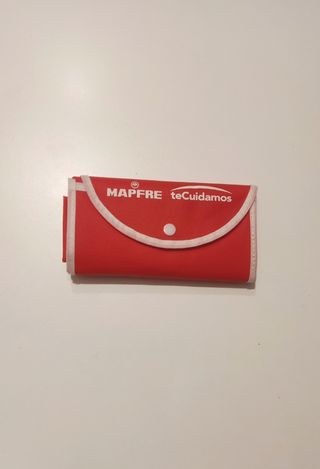Bolsa plegable MAPFRE roja