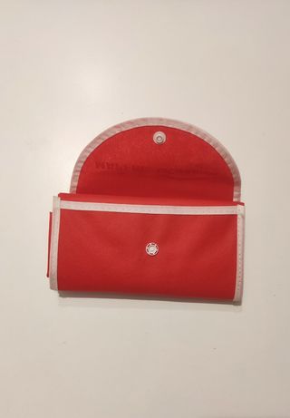 Bolsa plegable MAPFRE roja