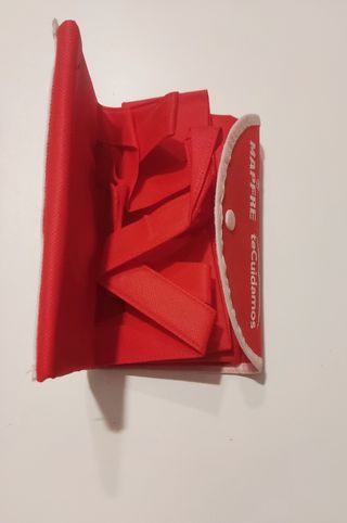 Bolsa plegable MAPFRE roja