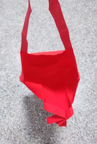 Bolsa plegable MAPFRE roja