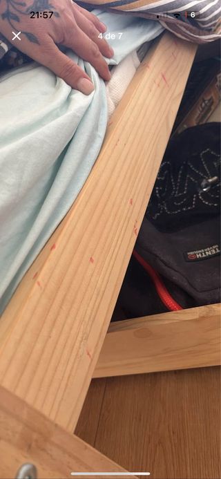 Cama infantil de madera estilo tipi
