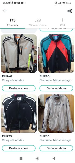 Chaqueta Adidas Negra y Blanca
