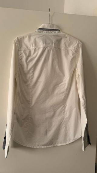 Camicia Guess Uomo Slim Fit Bianca Taglia S