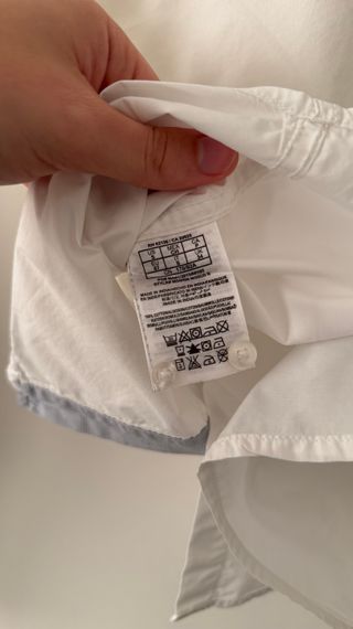 Camicia Guess Uomo Slim Fit Bianca Taglia S