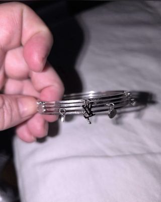 Pulsera Louis Vuitton Plateada