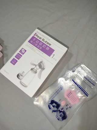 Sacaleches Manual Real Bubee + Bolsas