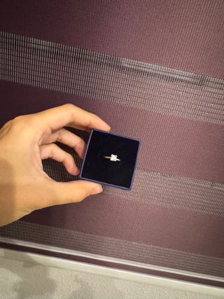 Anillo Swarovski Plata Princesa