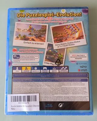 Puzzle Bobble 3D: Vacation Odyssey PS4
