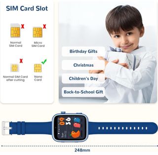 NUEVO Reloj Inteligente 4G Niños IP68 Azul