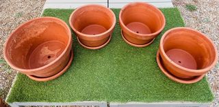 Lote Macetas Terracota.