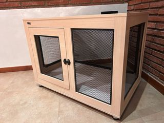Jaula para perro con cojín extraíble