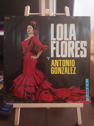 Vinilo Lola Flores y Antonio González