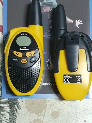 Binatone MR150 Walkie Talkies,8 canales,3km.