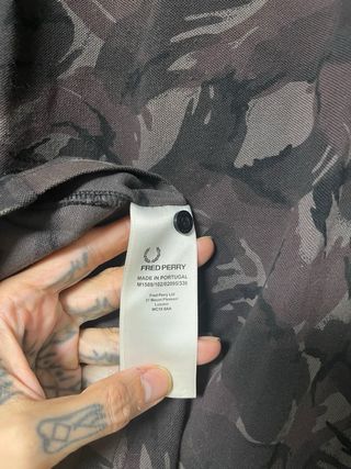 Polo Fred Perry Camuflaje Talla S