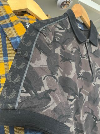 Polo Fred Perry Camuflaje Talla S