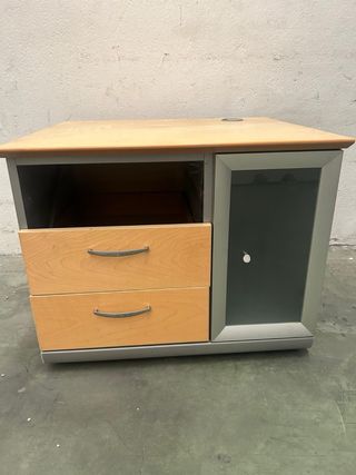 Despacho completo con vitrina de 200cm