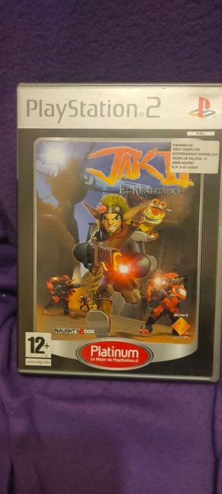 Jak II El Renegado PS2 Platinum