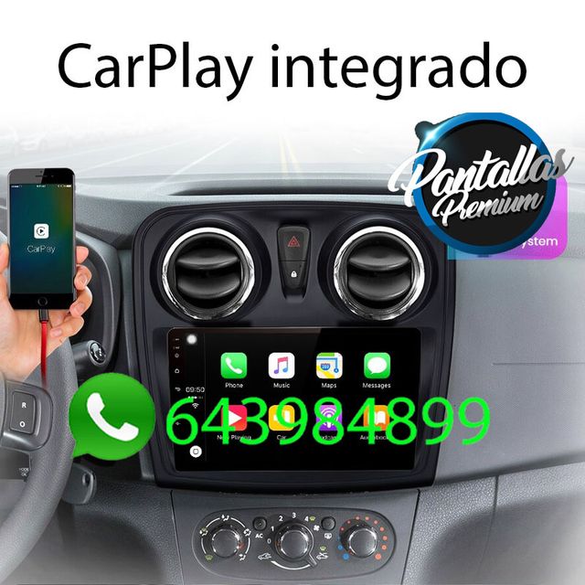 Radio Pantalla CARPLAY GPS para Dacia Sandero