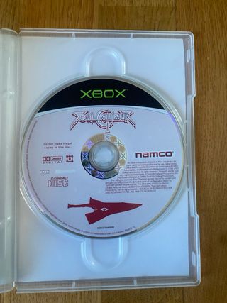 Xbox Juegos: Soul Calibur, Fuzion Frenzy, CS