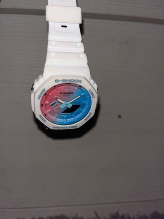 Reloj Casio G-Shock Blanco Multicolor