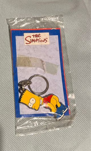 Bart Metal Enamel Keychain, The  Simpson